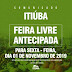 COMUNICADO: PREFEITURA DE ITIÚBA ANTECIPA FEIRA LIVRE