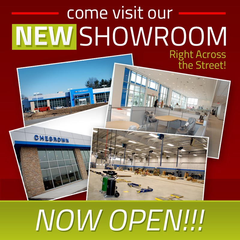 News Around Chesrown: New Chesrown Chevrolet Buick GMC Building Open!