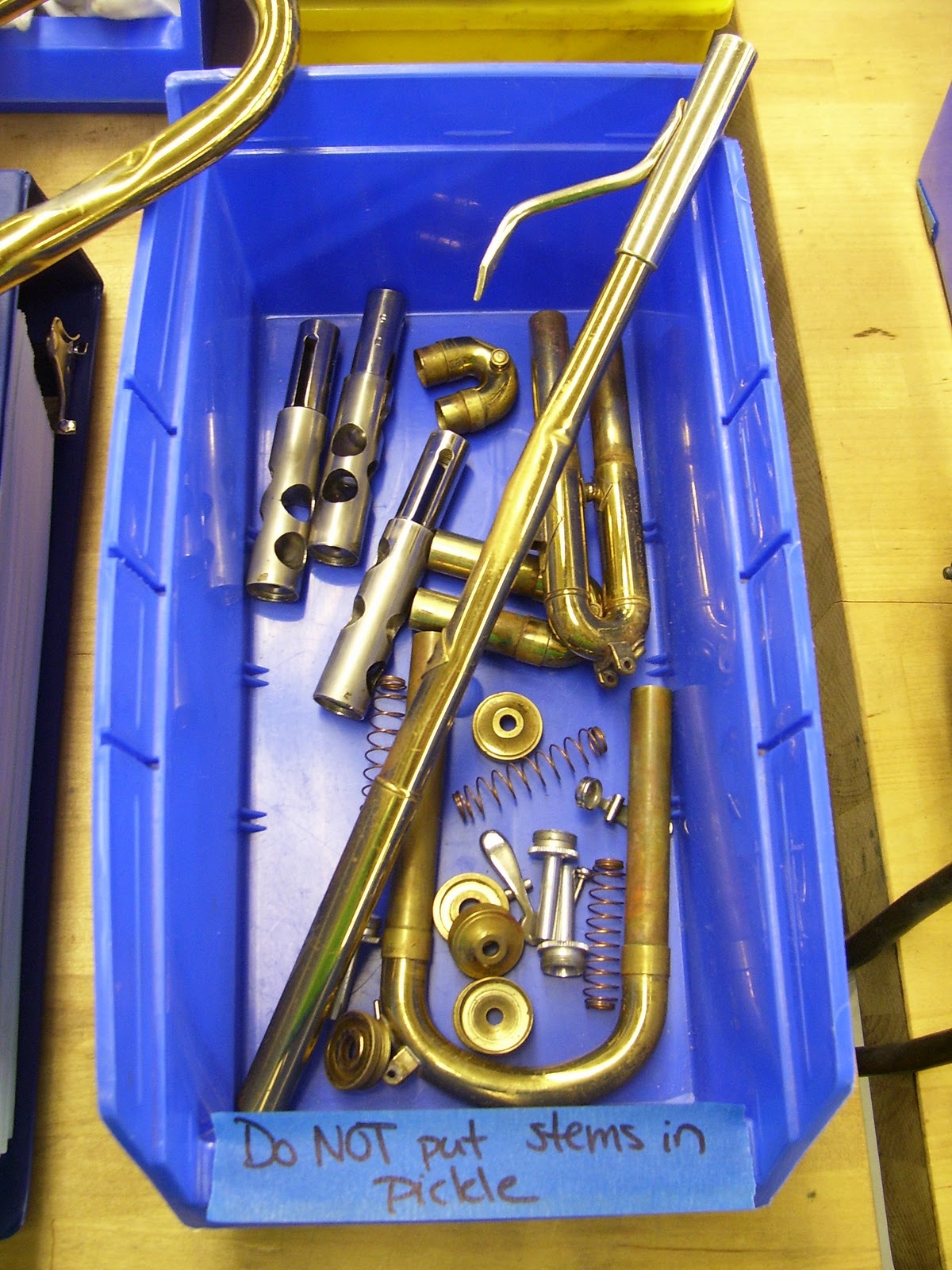 Band Instrument Repair Tools for Success Project Trumpet
