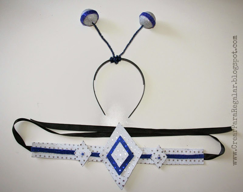 diy disfraz de las galaxias