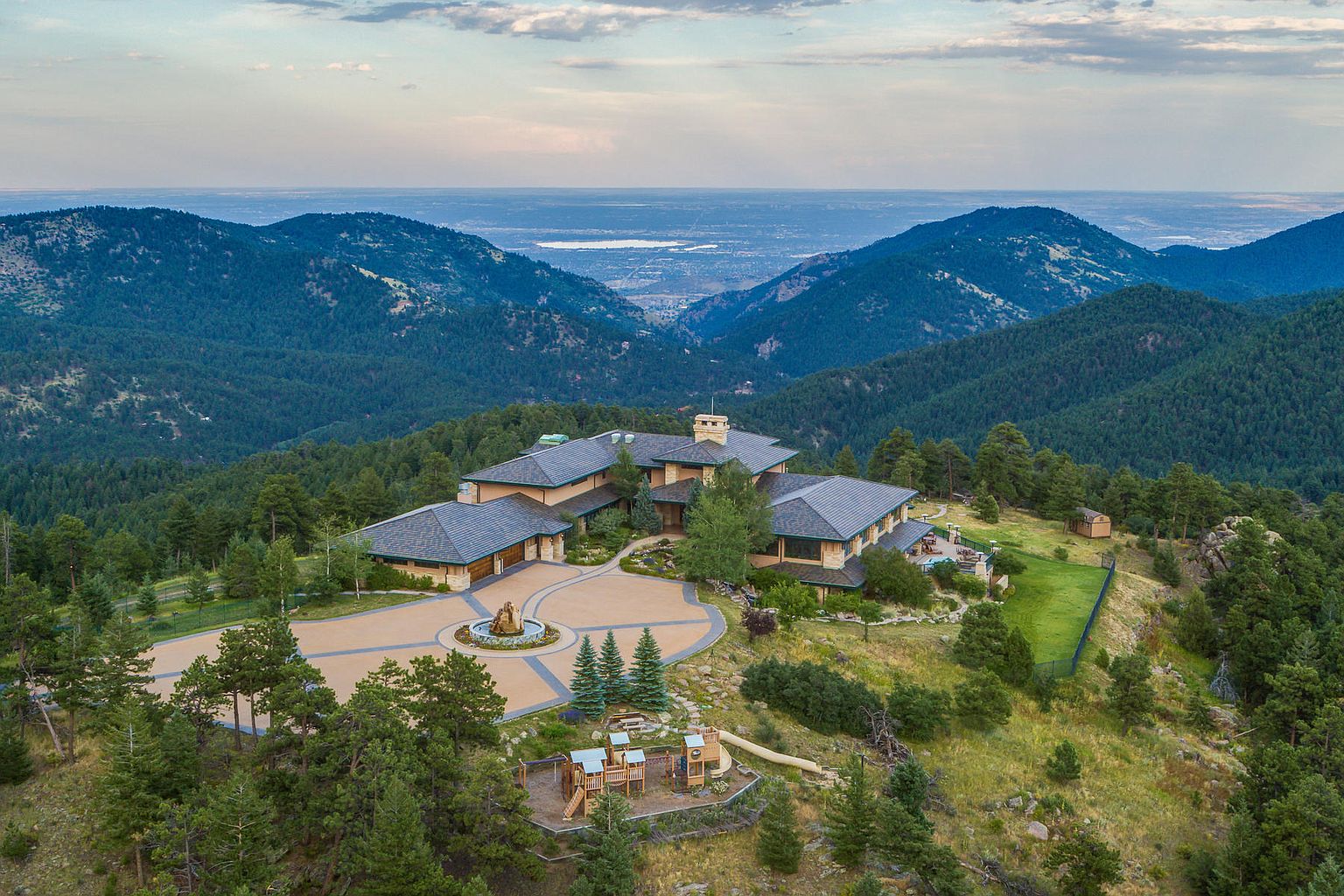 22,000 Square Foot Mega Mansion On 74 Acres In Evergreen, CO THE
