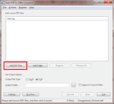 Cara Merubah File PDF Menjadi File DWG AutoCAD