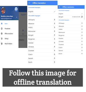 google translate offline