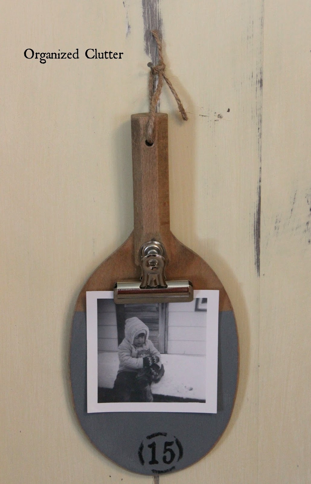 ping pong paddles repurposed table organizedclutter paddle tennis makeover did