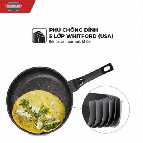 Chảo Siêu Bền Đá Sâu Sunhouse SBDS28 11 9525f860 3d29 4f8a bf57 e6aa69dbc684