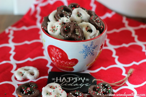 Chocolate Covered Pretzel recipe from Served Up With Love