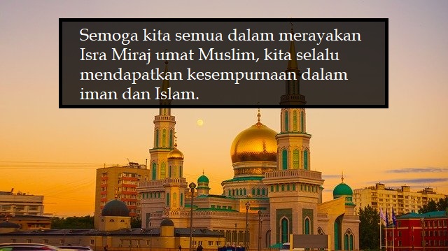 Kata Ucapan ISRA MI'RAJ Nabi Muhammad SAW TERBARU 2020