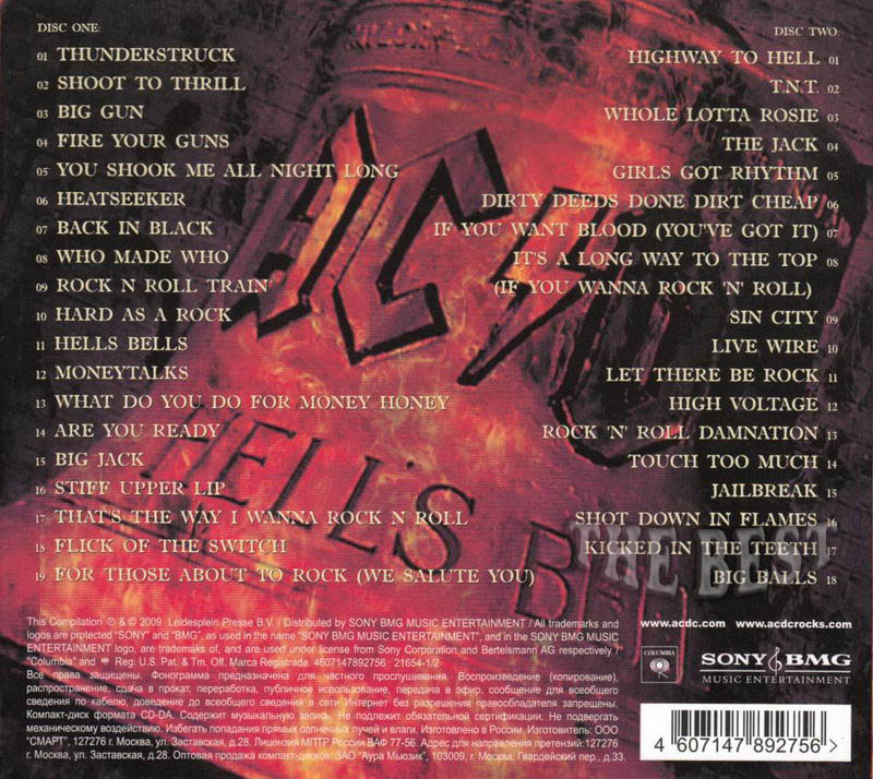 ENTRE MUSICA: AC-DC - Greatest Hell's Hits (2 CDs)