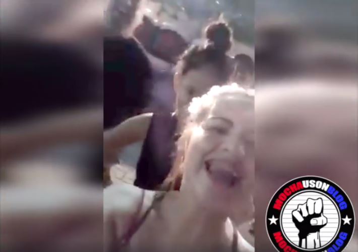 Girl captures “high” party-goers on video at 'Closeup Forever Summer'