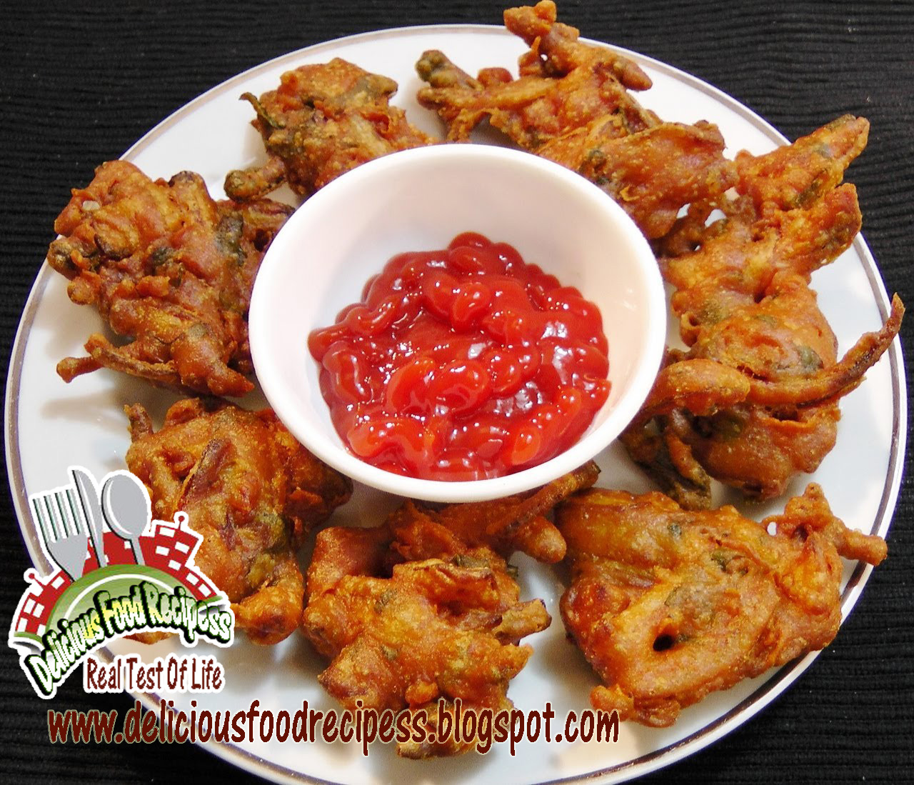 Delicious Food Recipess Onion Bhaji