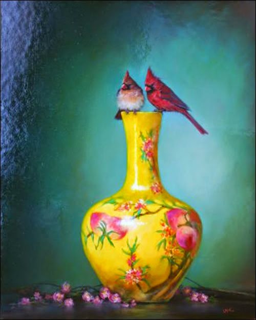 Beautiful Bird Paintings By Lori McNee