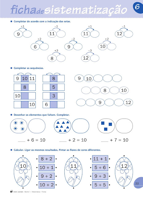 Atividades de Matematica 1 Ano