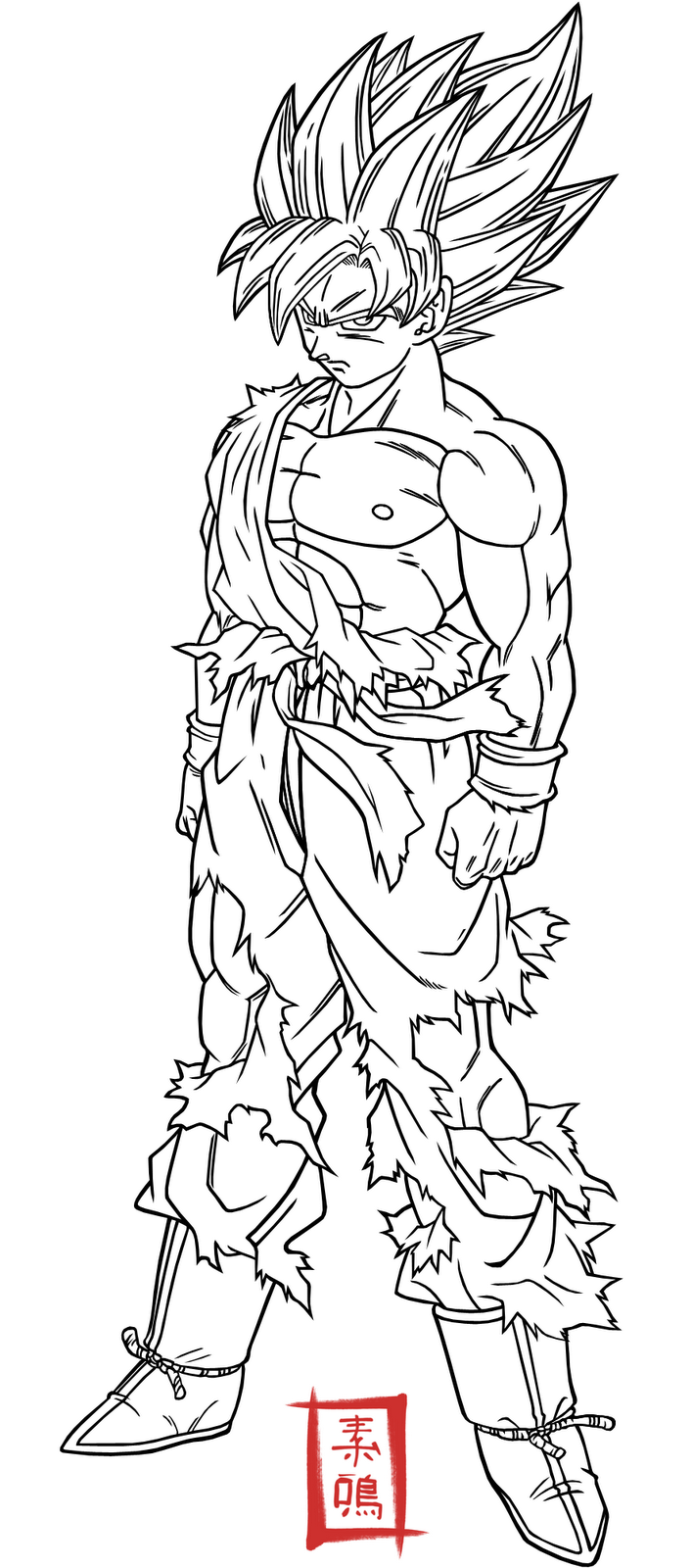 dragon ball z kai coloring pages 542