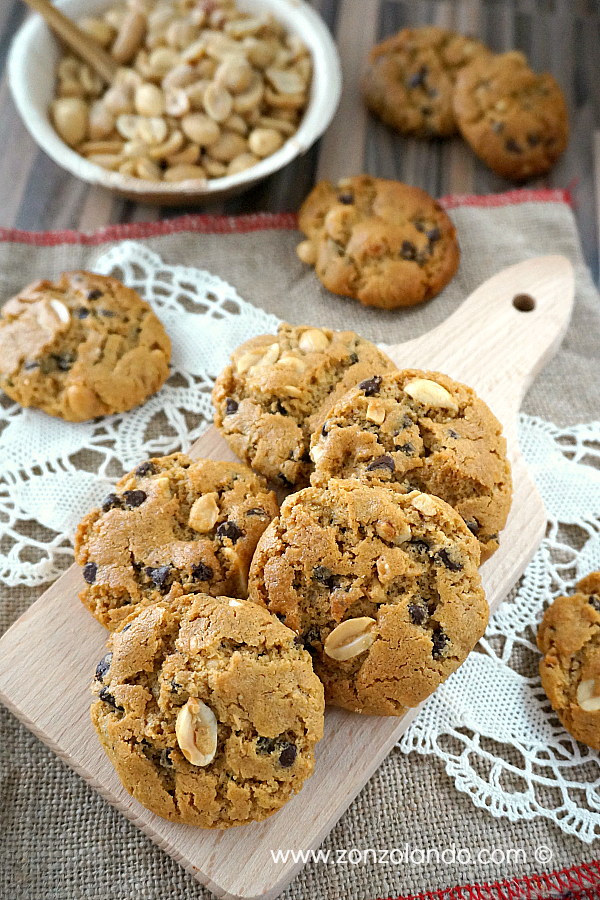 Ricetta biscotti con burro di arachidi per celiaci e senza latticini Flourless peanut butter cookies recipe