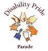Logo of the Chicago Disability Pride Parade showing a circle of hands with many skin colors, one signing, I Love You, and another a prosthetic hook.