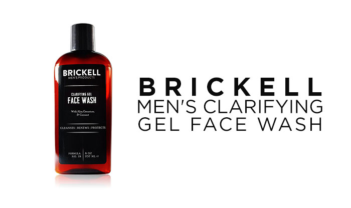 Brickell Men's Clarifying Gel Face Wash