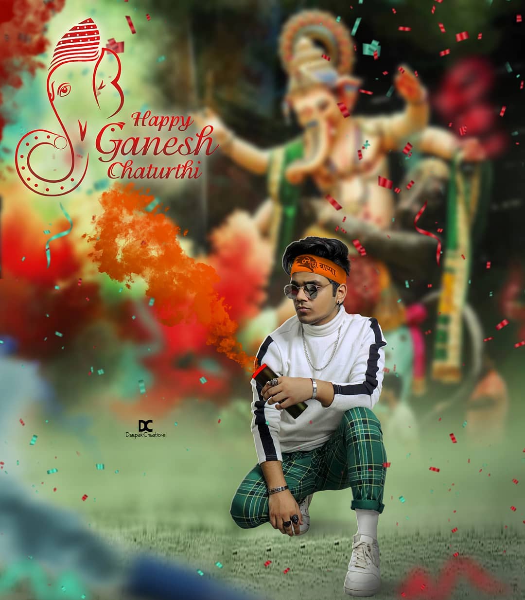 Happy Ganesh Chaturthi Picsart Editing 2020 - Ganpati Bappa Editing
