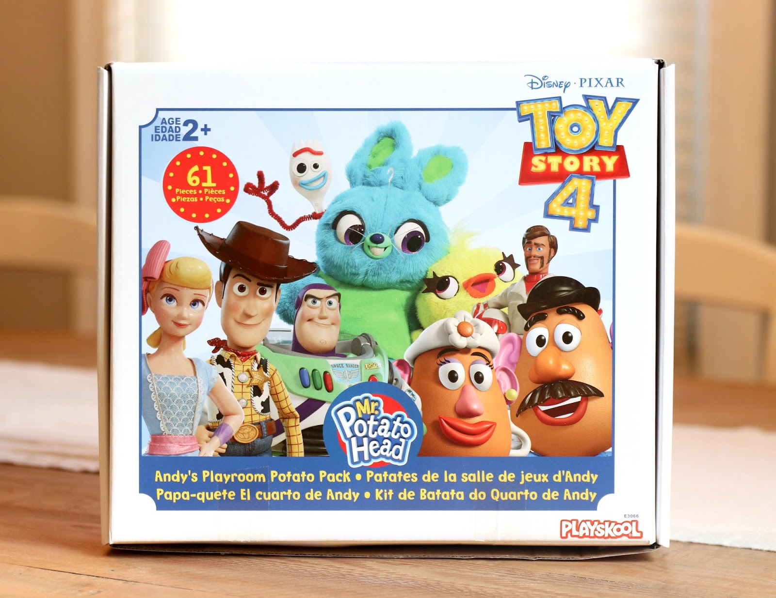 Dan The Pixar Fan Toy Story 4 Mr Potato Head Andy S Playroom Potato Pack Review 61 Piece Boxed Set By Hasbro