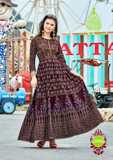 Kajal Style fashion Color bar vol 3 kurtis Catalog wholesale price