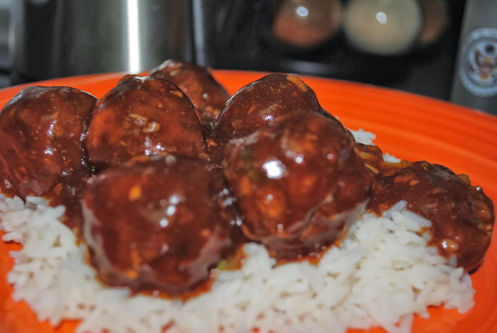 Beckey&amp;#39;s Antics: Surf and Turf meatballs