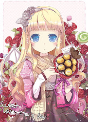 anime valentines valentine young wallpapers candy happy jin demon stars last mangaka sweets face sweet surrounded deserves blondy rating she