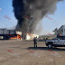 Arde fábrica de Citrojugos en Apatzingán