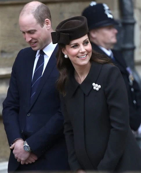 Queen Elizabeth, Kate Middleton, Countess Sophie, Lady Louise, Princess Anne, Princess Eugenie, Jack Brooksbank, Princess Beatrice