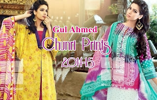 Gul Ahmed Chunri Prints