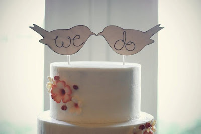 Cute wedding cake