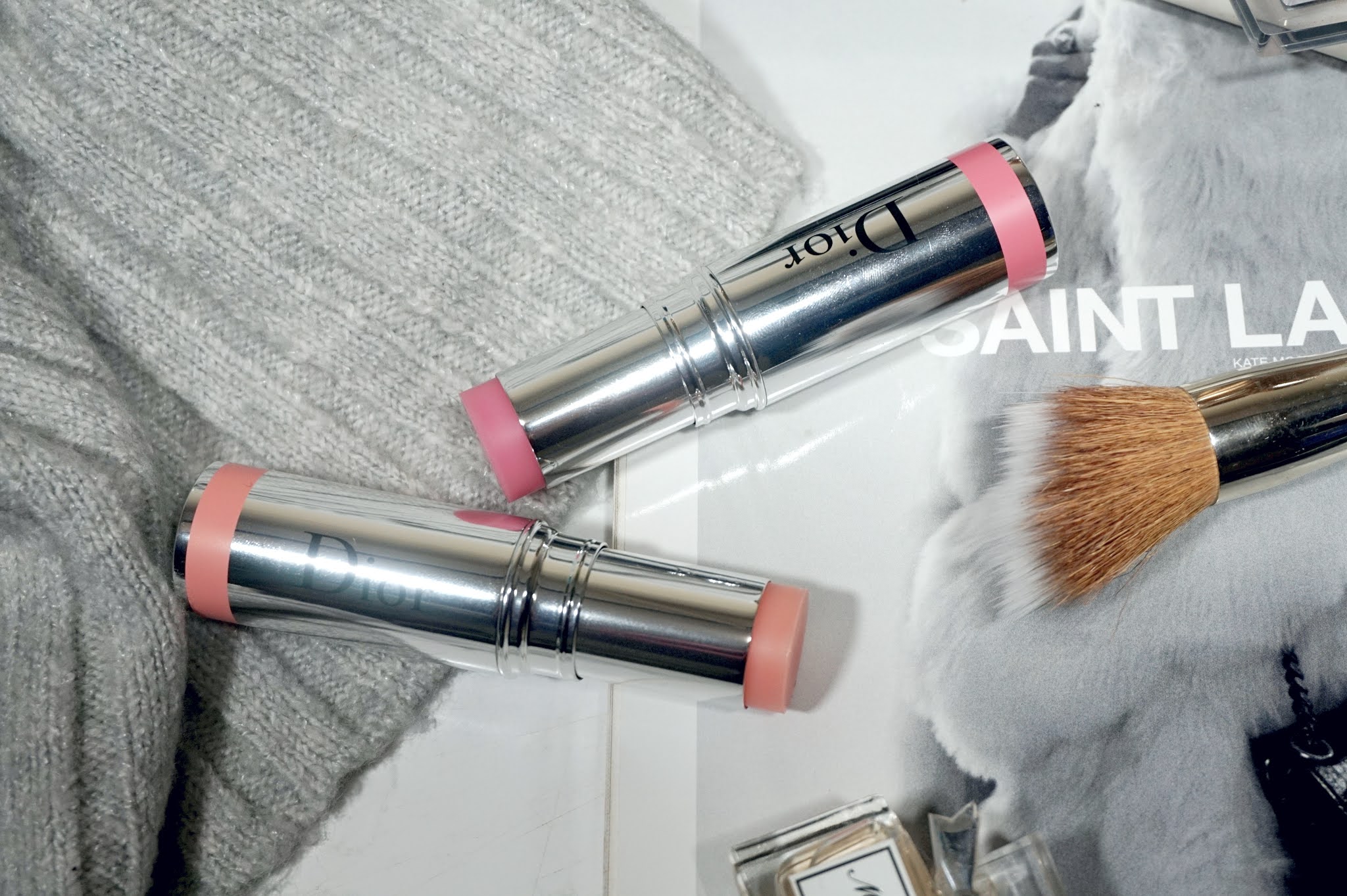  Review Dior DiorSkin Pure Glow Collection Stick Glow Blush PRETTY