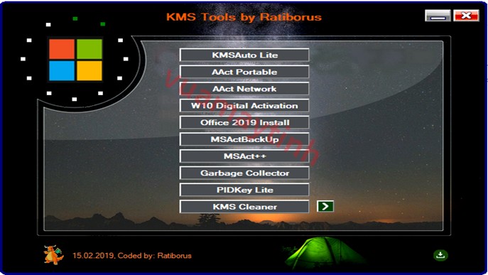 KMS Tools Portable - Kích hoặt Office và Windows miễn phí