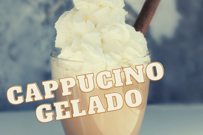 receita de cappucino gelado caseiro fácil de fazer