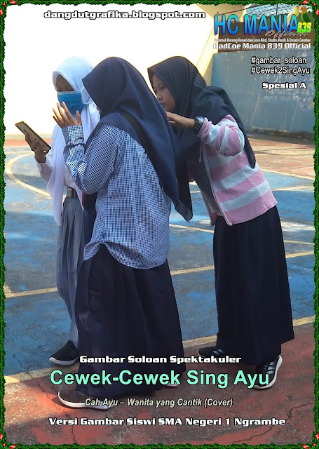 Gambar Soloan Spektakuler - Gambar Siswa-Siswi SMA Negeri 1 Ngrambe - Buku Album Gambar Soloan Edisi 11 DG