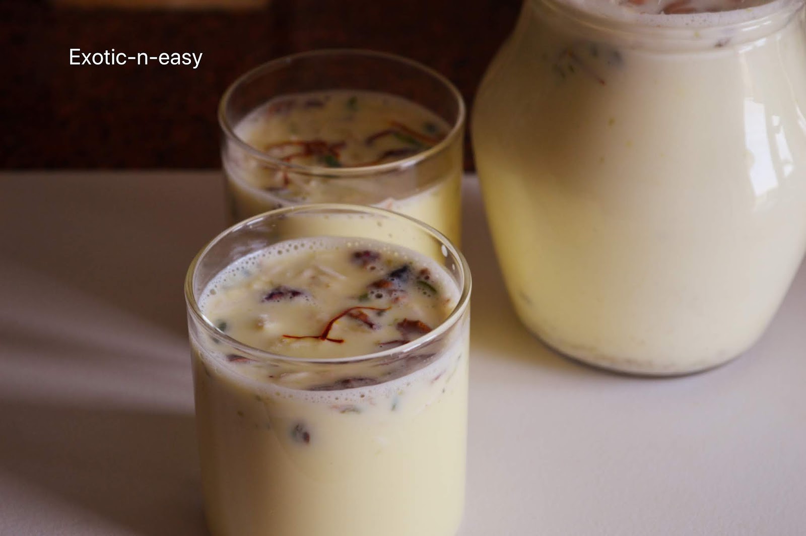 exoticneasy cooking Dry Fruit Milk