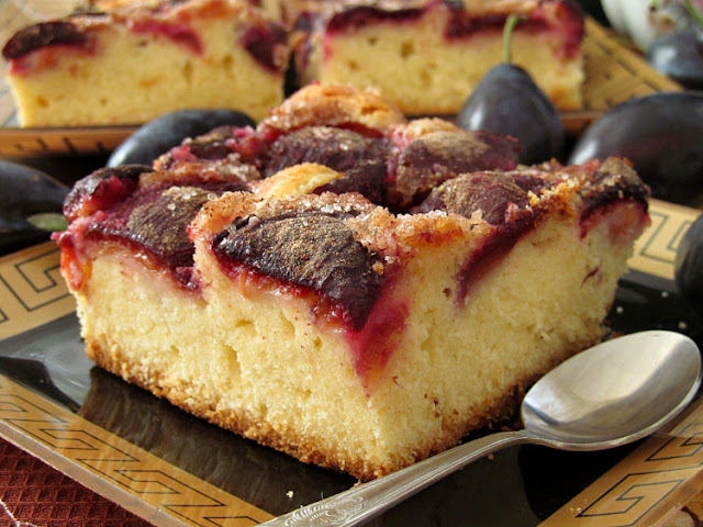 Сливовый пирог из газеты "New York Times"