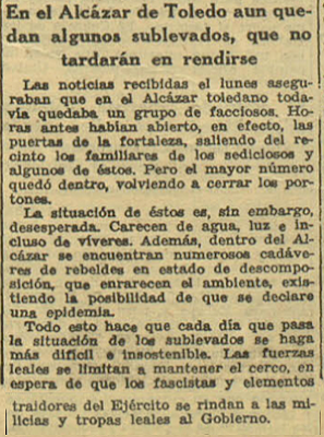 toledo guerra civil asedio alcázar 1936