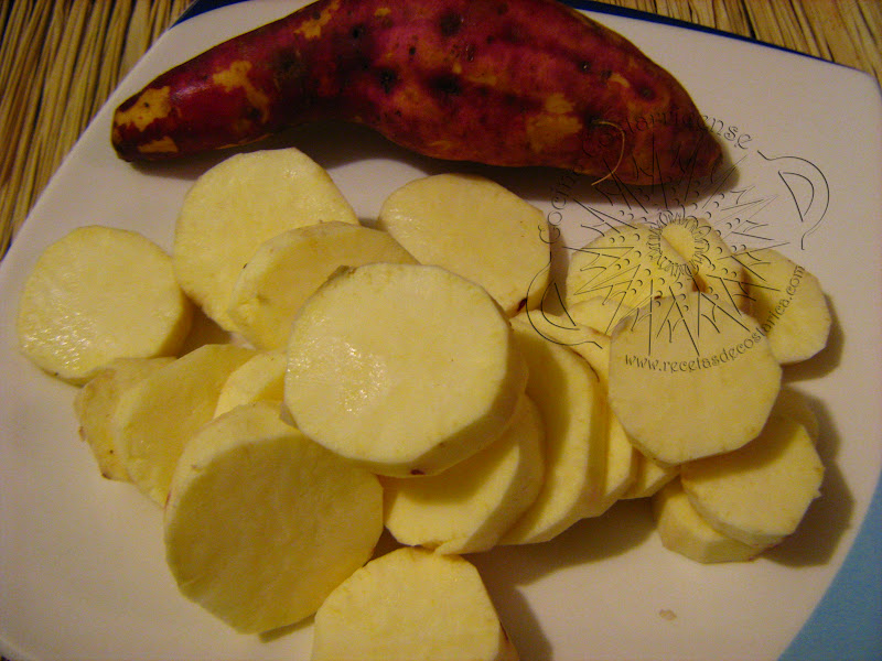 Cocina Costarricense camote al horno