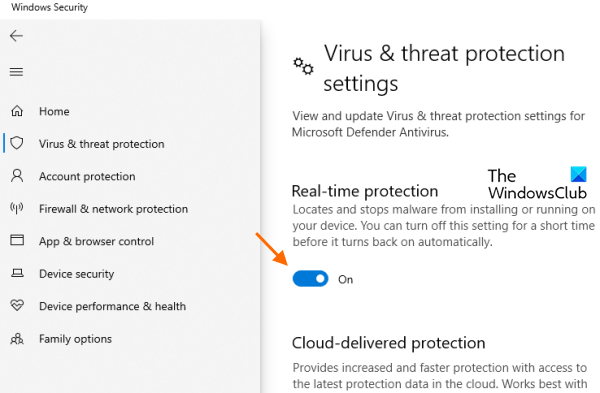 MicrosoftDefenderAntivirusを無効にする