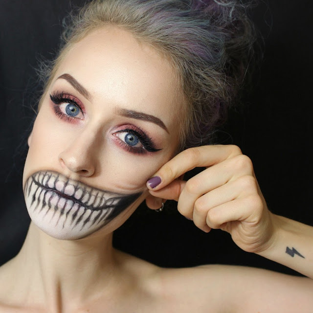 Cadılar Bayramı İçin Makyaj Örnekleri / Hallowen Makeup Examples!, bornova74_blog