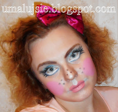 Makijaż na Halloween: LALKA/doll makeup
