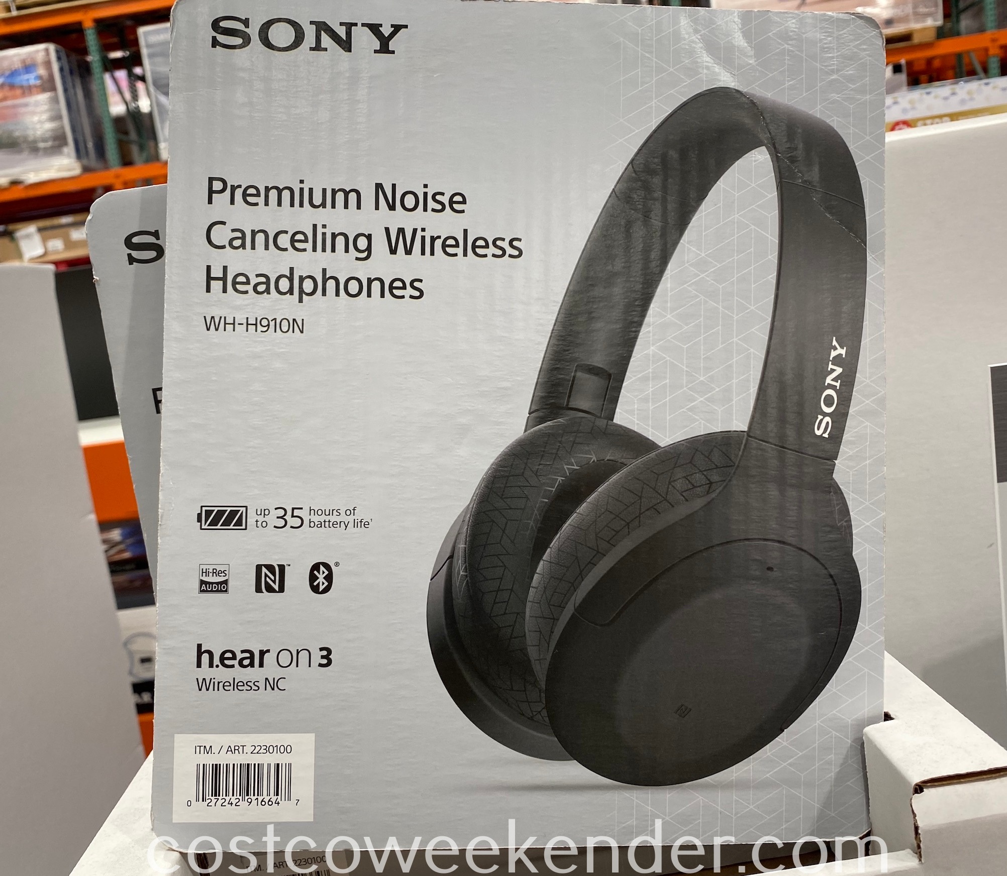 Sony WHH910N Noise Cancelling Headphones Costco Weekender