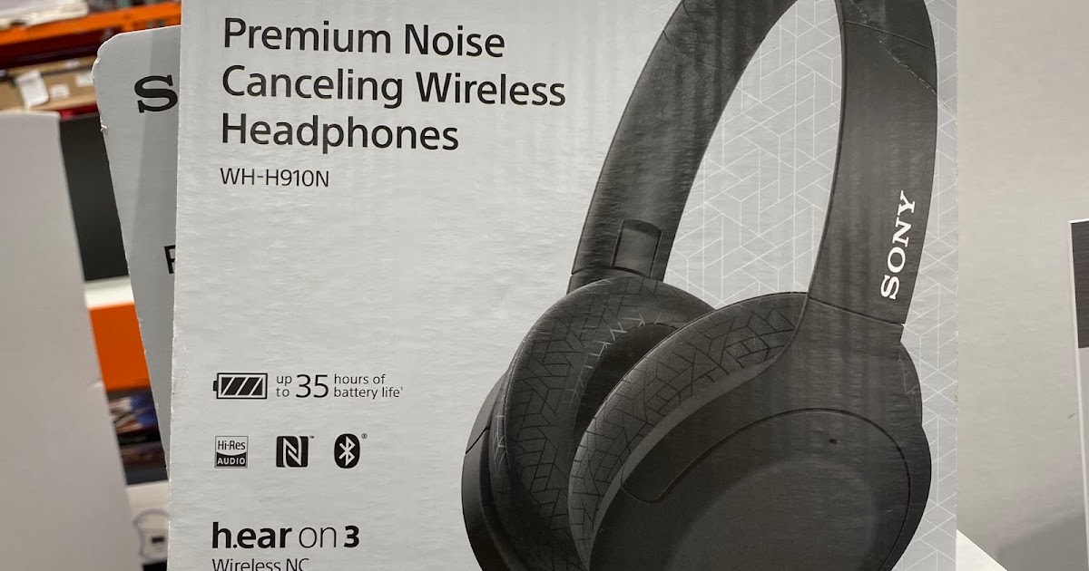 Sony WHH910N Noise Cancelling Headphones Costco Weekender