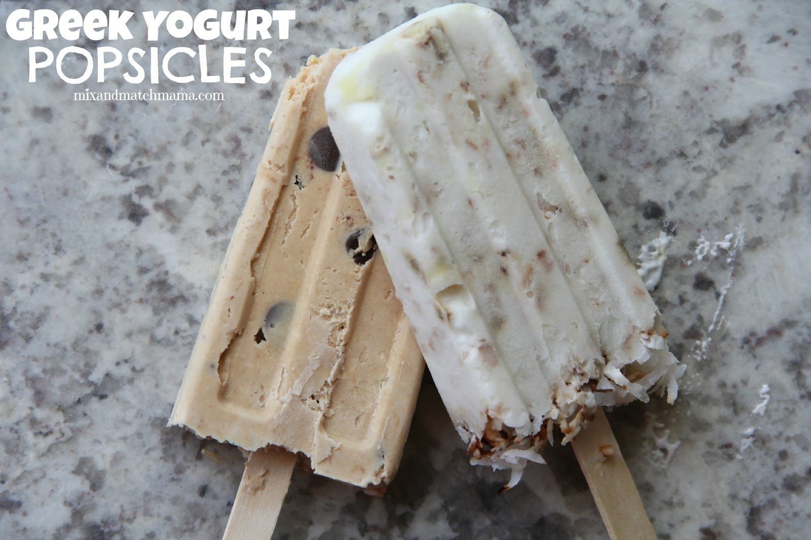 Creamy Greek Yogurt Popsicles {4 Flavors!} - FeelGoodFoodie