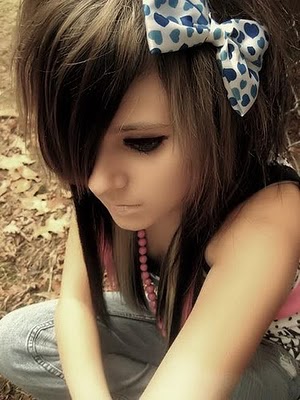 alert cute emo girls with beautiful