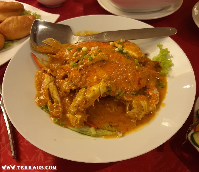 Spicy Chili Crab With Mantou