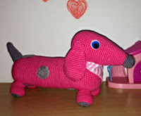 PATRON GRATIS PERRO SALCHICHA AMIGURUMI 1288