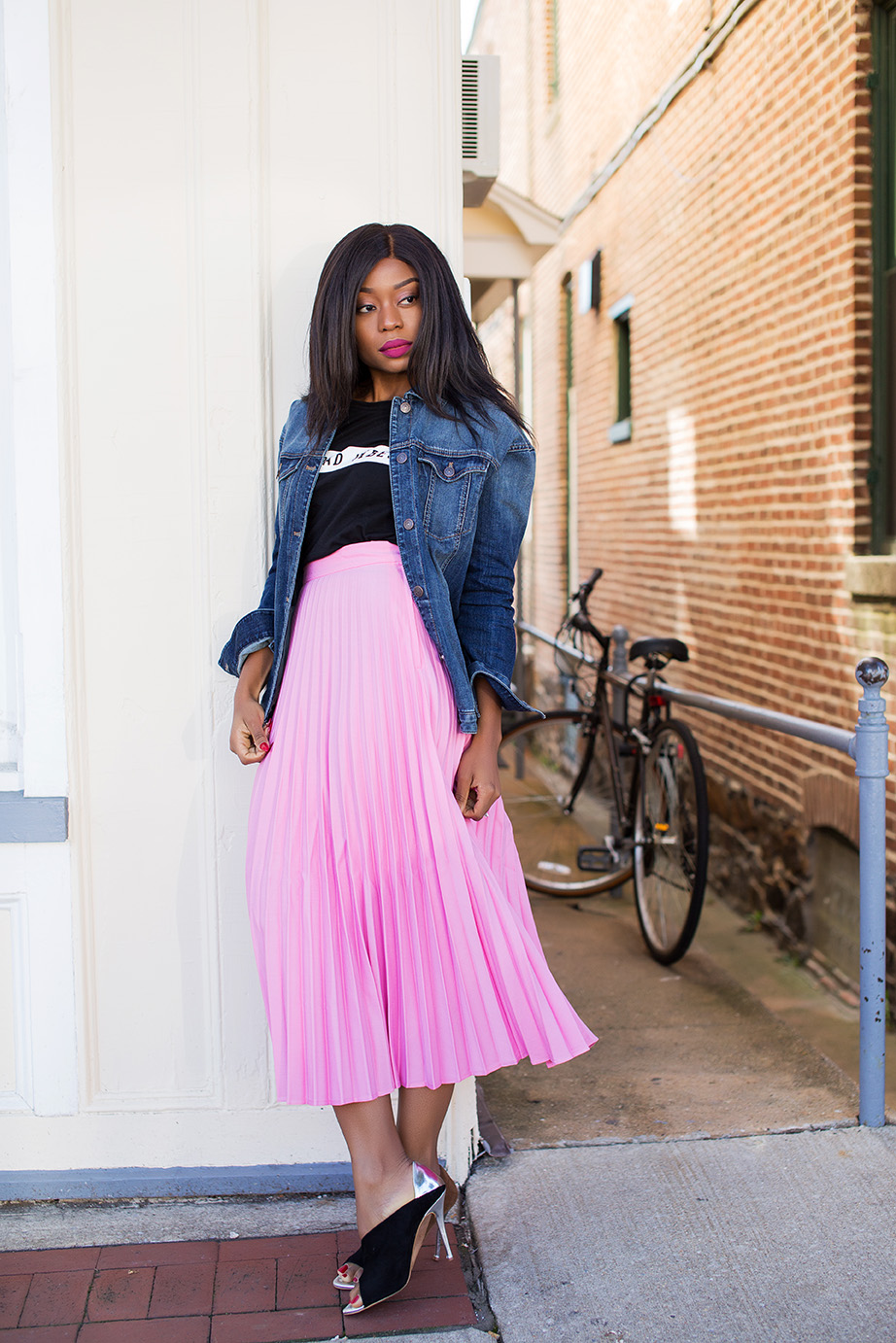 Pleated Skirt JADOREFASHION