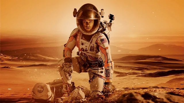 Neste deserto vermelho foram gravados vários filmes sobre Marte