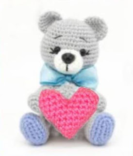 PATRON GRATIS OSO AMIGURUMI 48461 🐻