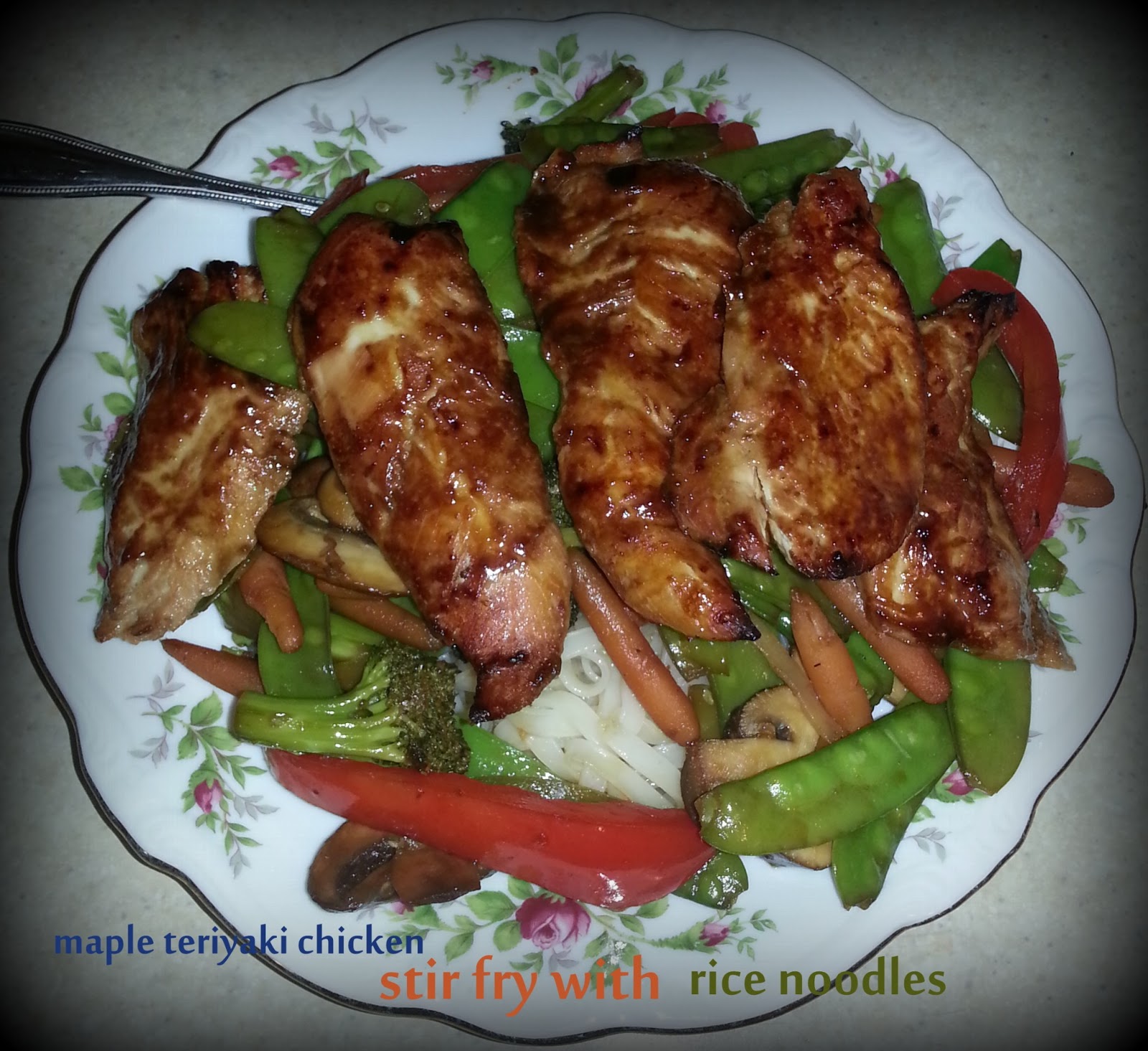 The Little Kitchen That Could Maple Teriyaki Glazed Chicken Stir Fry